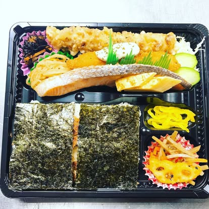 鮭のり弁当